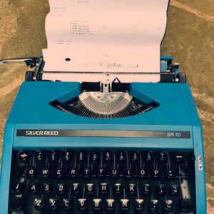 Silver Reed Typewriter