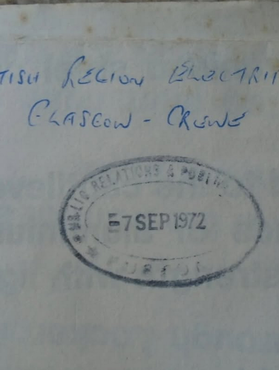 D/R Framed Poster! Glasgow - London Electrification Progress Report - Image 3